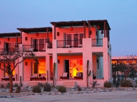 Sunset on the Guest Rooms - Yoga Retreat - Mexico