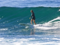 Surfing a Wave in Baja - Yoga Retreat - Mexico