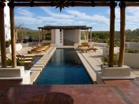 Community Building Lap Pool - Yoga Retreat - Mexico