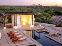 Evening Glow Above the Pool - Yoga Retreat - Mexico