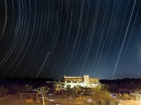 Stars Arc Above the Community Building - Yoga Retreat - Mexico