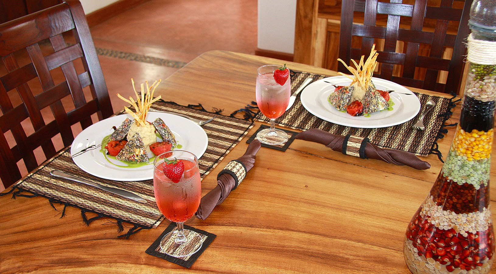 Quinoa Cakes - Yoga Retreat - Mexico