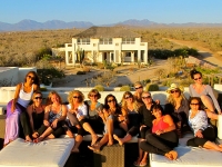 Relaxing on the Roof - Yoga Retreat - Mexico