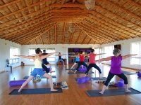 Yoga Class in our Sun Studio - Yoga Retreat - Mexico