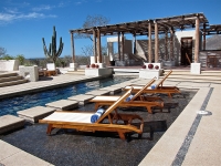 Chaise Lounges on the Wet Deck - Yoga Retreat - Mexico