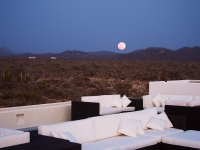Moonrise from the Roofdeck - Yoga Retreat - Mexico