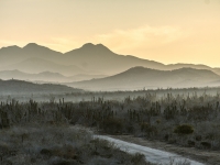 Sunrise Behind the Eastern Mountains - Yoga Retreat - Mexico