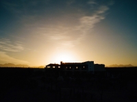 Sunrise Behind our Community Building - Yoga Retreat - Mexico