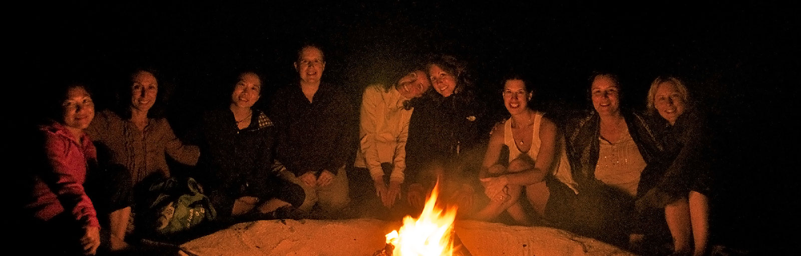 Mexico Yoga Retreat Reviews: Bonfire with Friends