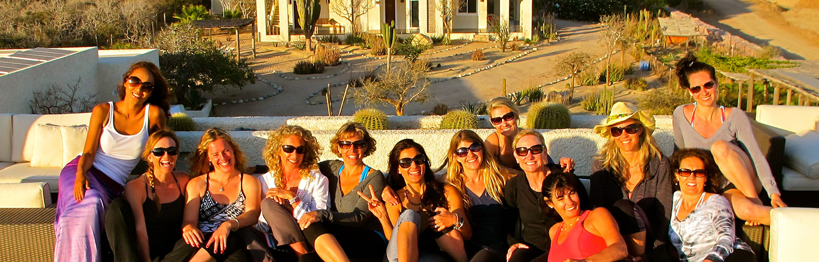 Mexico Yoga Retreats: Sunset on the Roof Deck